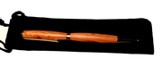 Olive wood pen - slimline ball-point, tungsten carbide