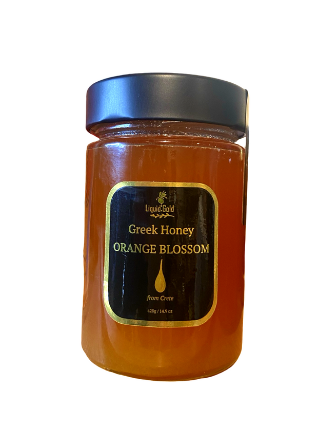 Jar of Greek Honey Orange Blossom from Crete