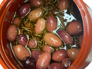 Whole Kalamata Olives in Olive Oil and Herbs Dressing, Organic