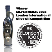 cretan House Gold Greek Extra virgin olive oil- silver medal 2023 London international olive oil competition 