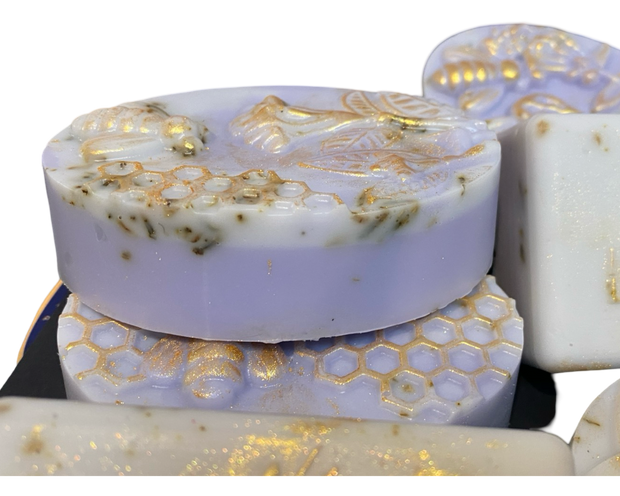 Lavender Soap - hand made with olive oil and lavender essential oil 100g