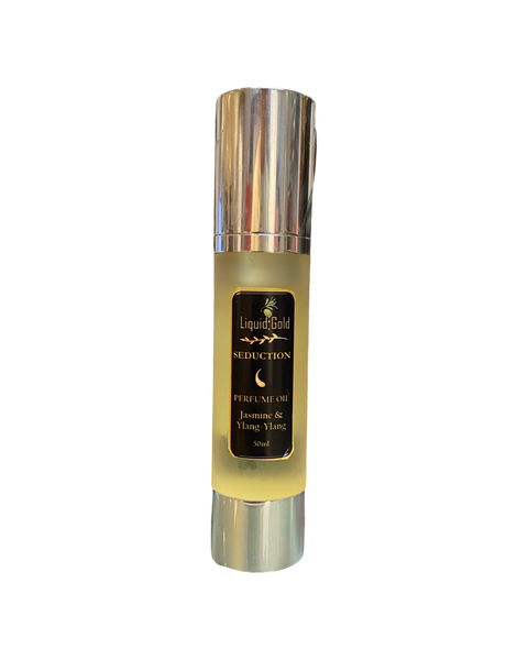 "Seduction" Perfume Oil with Aromatic Essential Oils - 100% Natural, Alcohol free