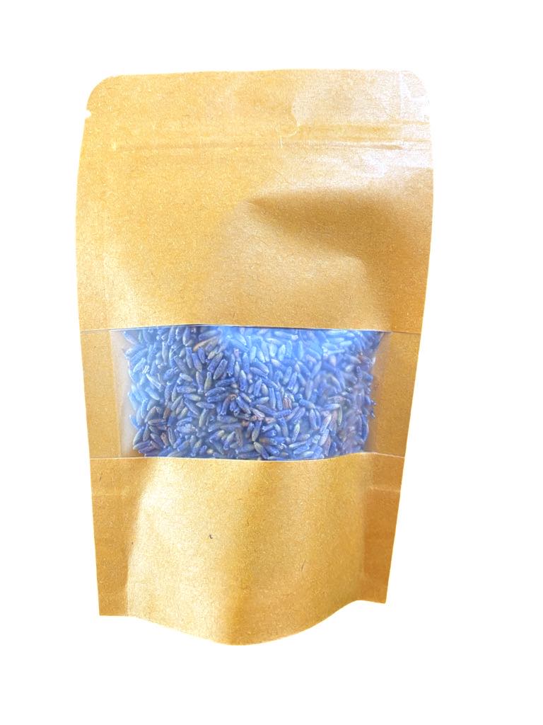 Cretan organic lavender in Kraft sachet
