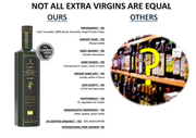 Not all extra virgin olive oils are equal - differences between Cretan Liquid Gold Organic and other brands