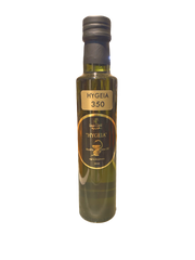 Hygeia 350 by Liquid Gold is a high polyphenol unfiltered olive oil from koroneiki olive, Autumn 2023 harvest