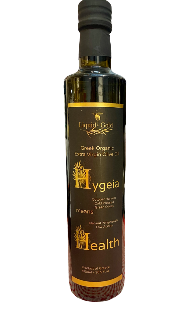 Liquid Gold 'Hygeia 756" - Greek Extra Virgin Olive Oil, October 2024 Harvest, Very High Polyphenol