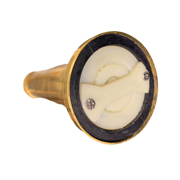 base of salt mill showing crushing mechanism