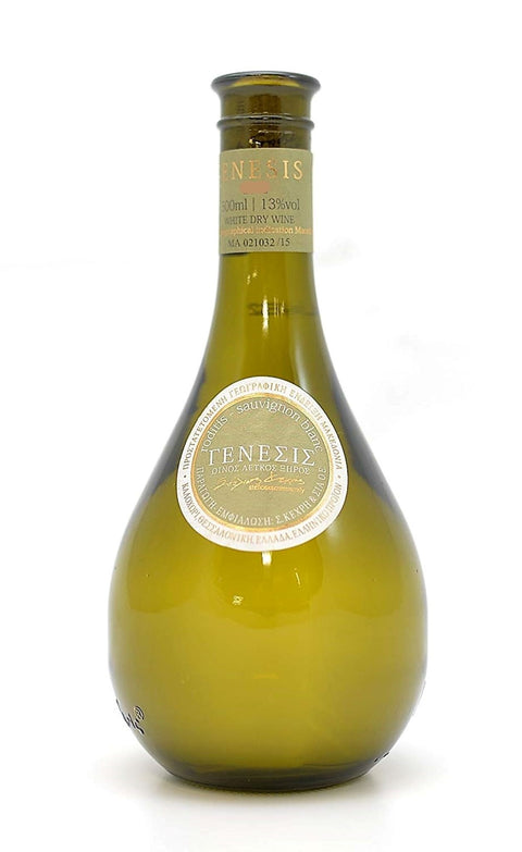 Genesis-Greek-dry-white-wine-Sauvignon-Blanc-Roditis-amphora-500ml