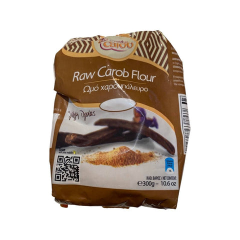 Creta Carob Organic raw carob flour from Crete, 300 g