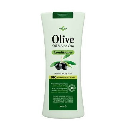 herb olive hair conditioner with olive oil and aloe vera