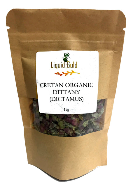 Greek organic dried dittany (dictamus) from Crete, 15g