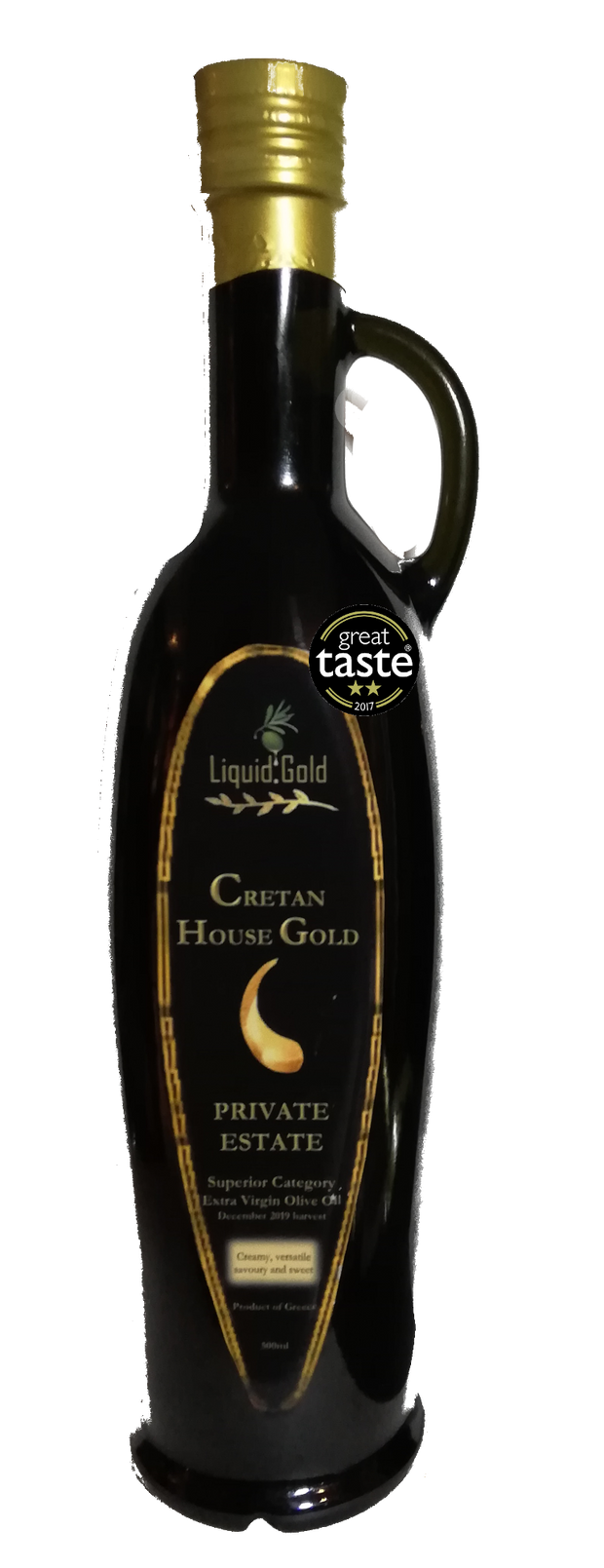 House Gold, Greek extra virgin olive oil by Liquid Gold Products