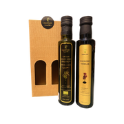 Greek Extra Virgin Olive Oil and Balsamic Vinegar Gift Box
