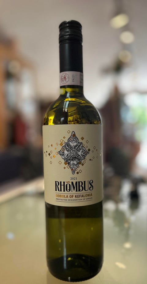 Robola of Cephalonia, Rhombus, dry white wine 2021
