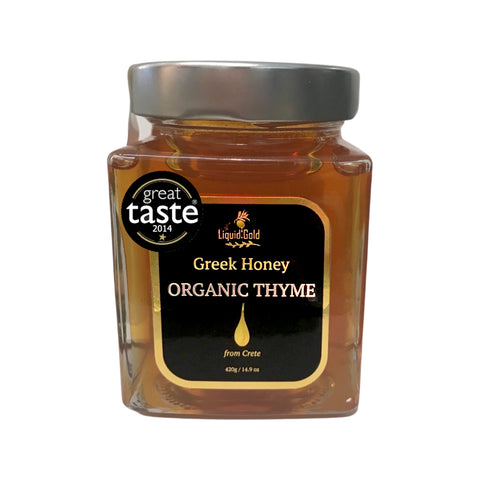 Organic Greek Thyme Honey from Crete, Great Taste Award