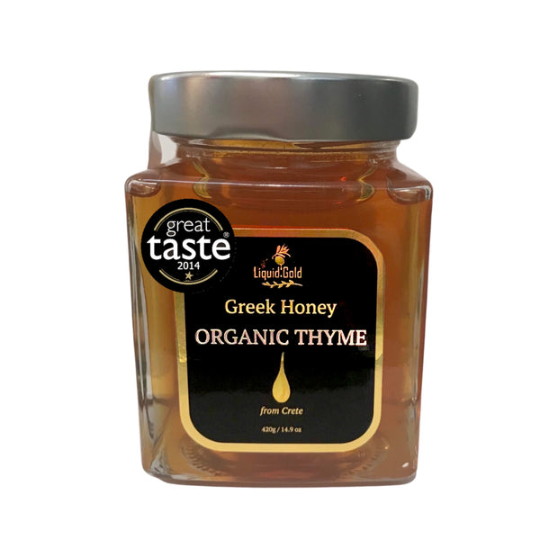 Organic Greek Thyme Honey from Crete, Great Taste Award