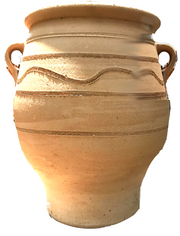 Cretan Ceramic pot, pithari 30cm or 35 cm height