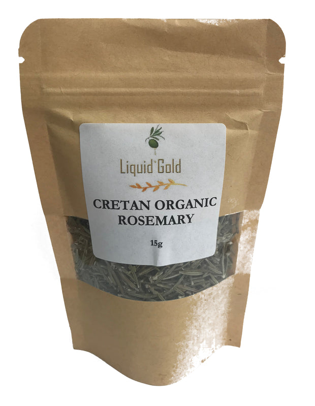 Greek organic dried rosemary from Crete, 15g