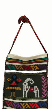 Greek Tagari shoulder bag, 100% wool, loom made